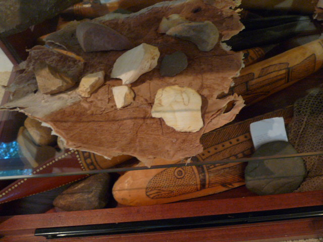 Silcrete artefacts near the Gully, Katoomba